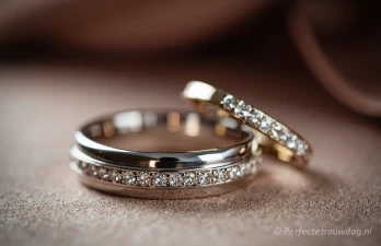 Trouwringen met diamanten