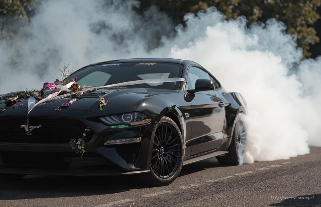 Trouwauto maakt burnout